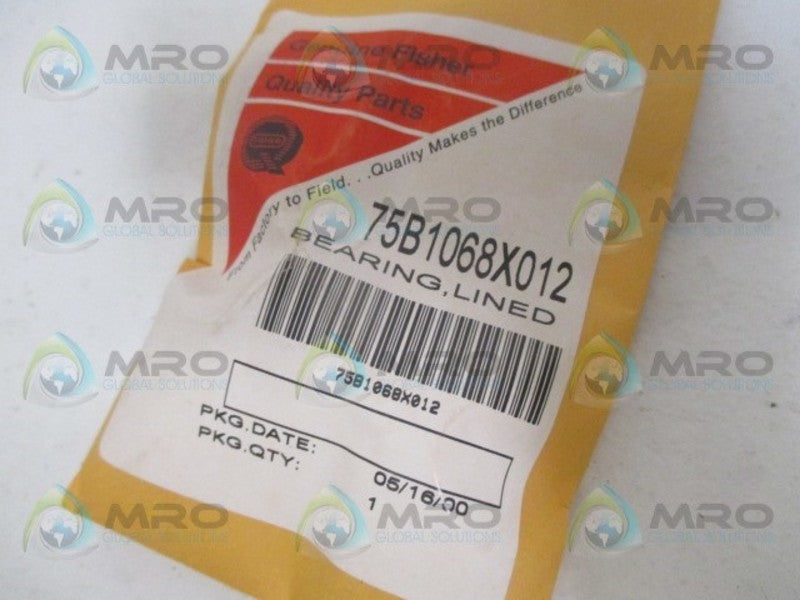 FISHER 75B1068X012 LINED BEARING *NEW IN ORIGINAL PACKAGE*
