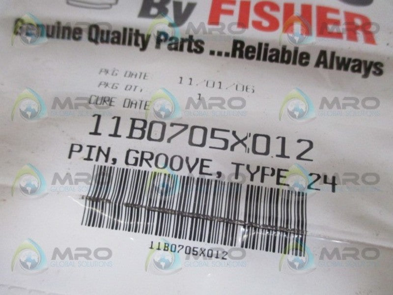 FISHER 11B0705X012 GROOVE PIN NSMP