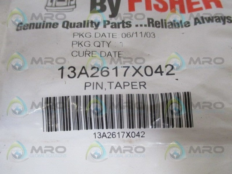 FISHER 13A2617X042 TAPER PIN NSMP