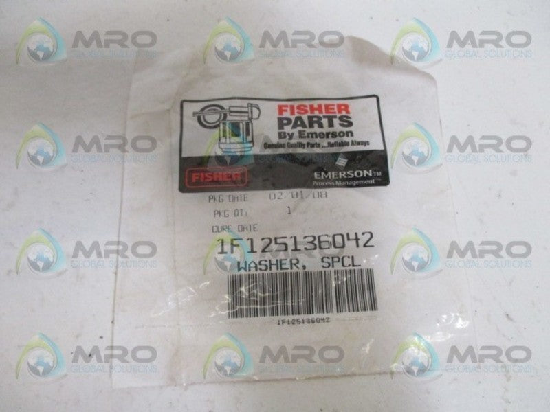 FISHER 1F125136042 WASHER  *NEW IN FACTORY BAG *