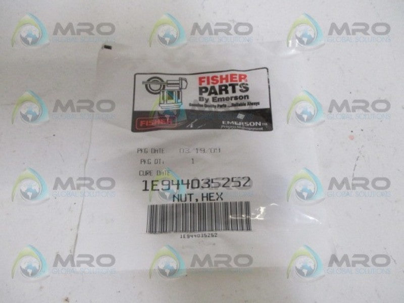 FISHER 1E944035252 HEX NUT NSMP