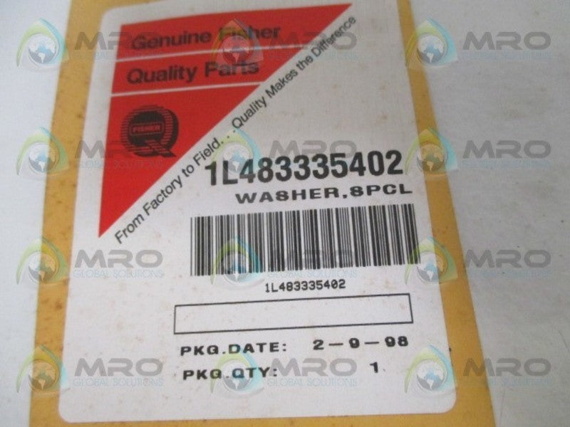 FISHER 1L483335402 WASHER NSMP