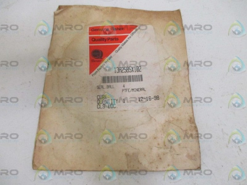 FISHER 13A2585X102 BALL SEAL *NEW IN ORIGINAL PACKAGE*