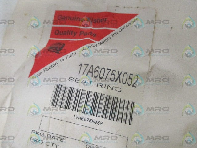 FISHER 17A6075X052 SEAT RING *NEW IN ORIGINAL PACKAGE*