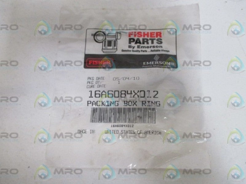 FISHER 16A6084X012 PACKING BOX RING NEW IN FACTORY BAG