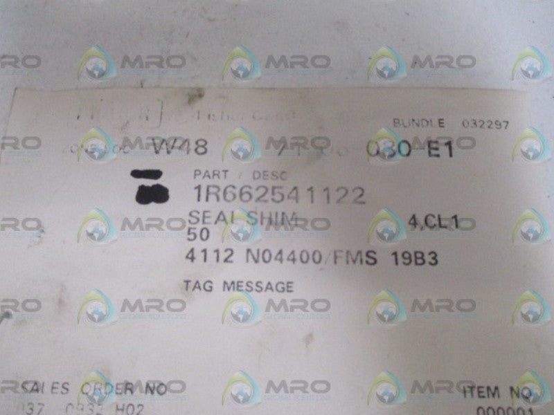 FISHER 1R662541122 SHIM SEAL *NEW NO BOX*