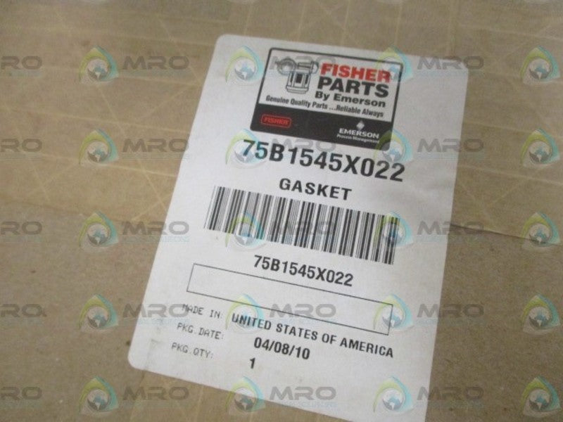 FISHER 75B1545X022 GASKET *NEW IN ORIGINAL PACKAGE*