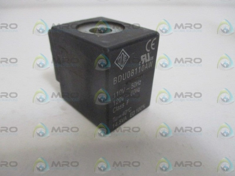 INDUSTRIAL MRO BDU08110AW COIL 120V *USED*