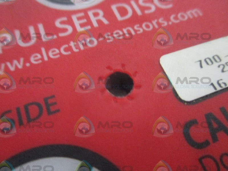ELECTRO SENSORS 700-000204 PULSER DISC *USED*