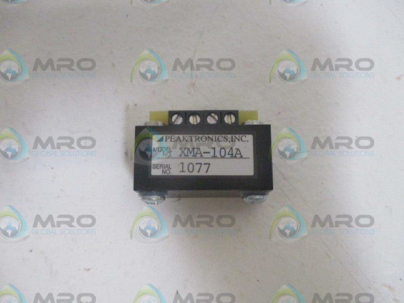 PEAKTRONICS XMA-104A COMMAND POTENTIOMETER TRANSMITTER *NEW NO BOX*