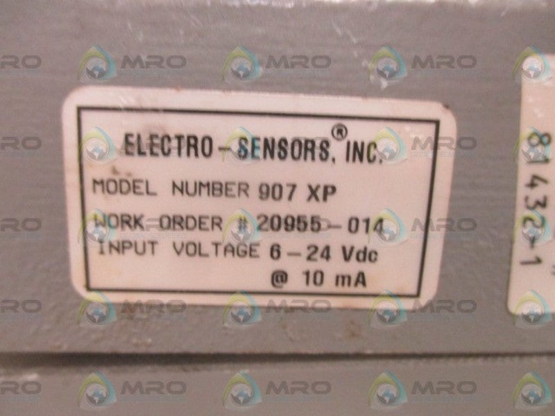 ELECTRO SENSORS 907XP SENSOR *NEW NO BOX*
