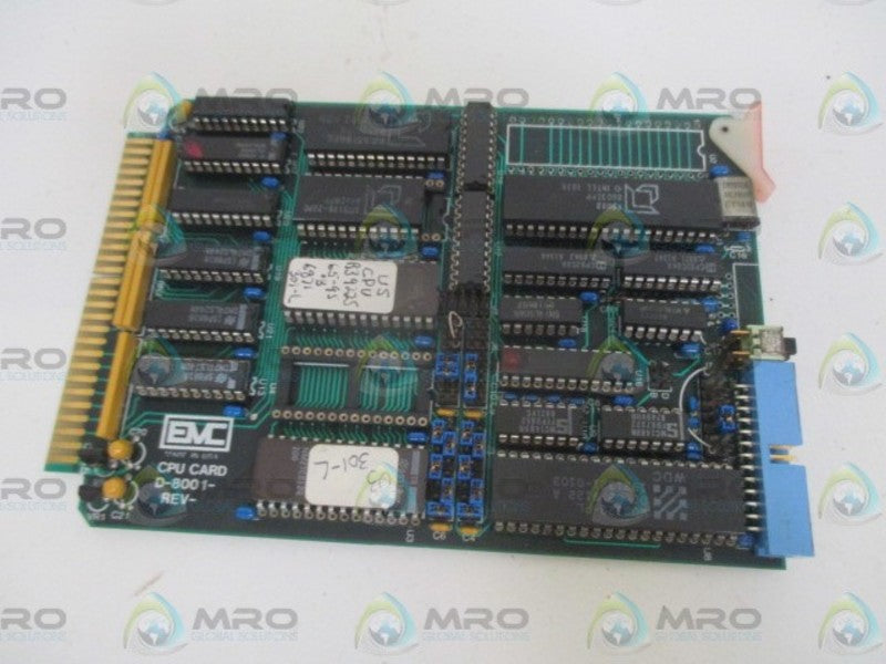 EMC D-8001 CPU CARD *USED*