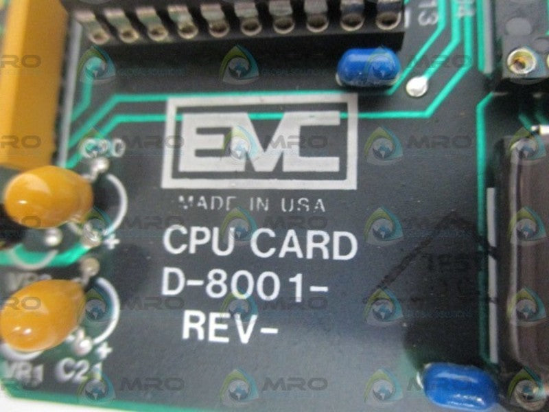EMC D-8001 CPU CARD *USED*