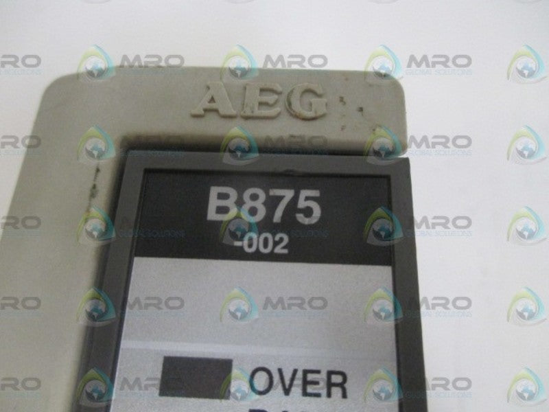 MODICON AS-B875-002 ANALOG INPUT *USED*