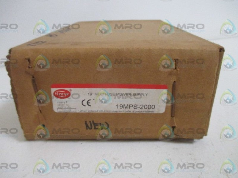 FIREYE 19MPS-2000 MULTI-USE POWER SUPPLY 19" *FACTORY SEALED*