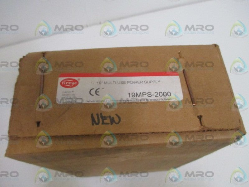 FIREYE 19MPS-2000 MULTI-USE POWER SUPPLY 19" *FACTORY SEALED*