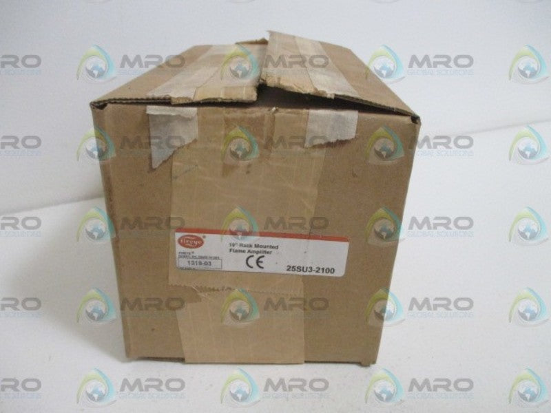 FIREYE 25SU3-2100 FLAME AMPLIFIER 19" *NEW IN BOX*