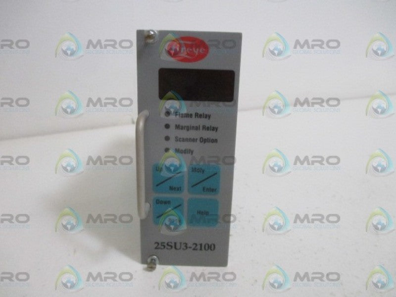 FIREYE 25SU3-2100 FLAME AMPLIFIER 19" *NEW IN BOX*