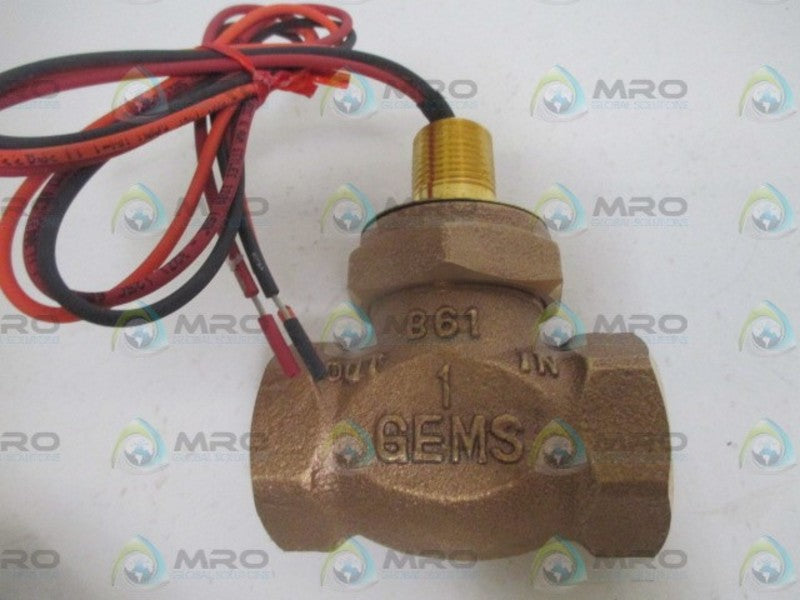 GEMS 27051 FLOW SWITCH FS-200 BRASS 1" *NEW IN BOX*