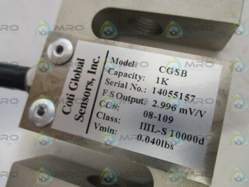 COTI  CGSB SS LOAD CELL 1K NSMP