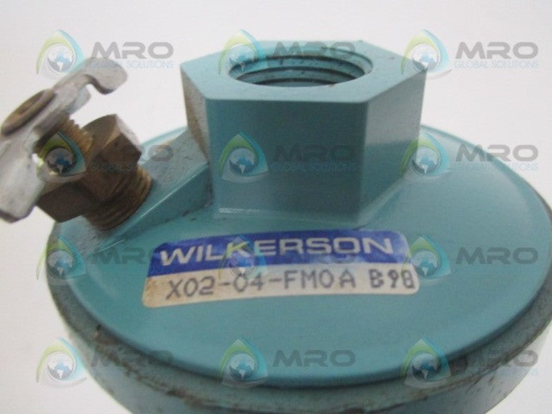 WILKERSON X02-04-FM0A AIR FILTER *USED*