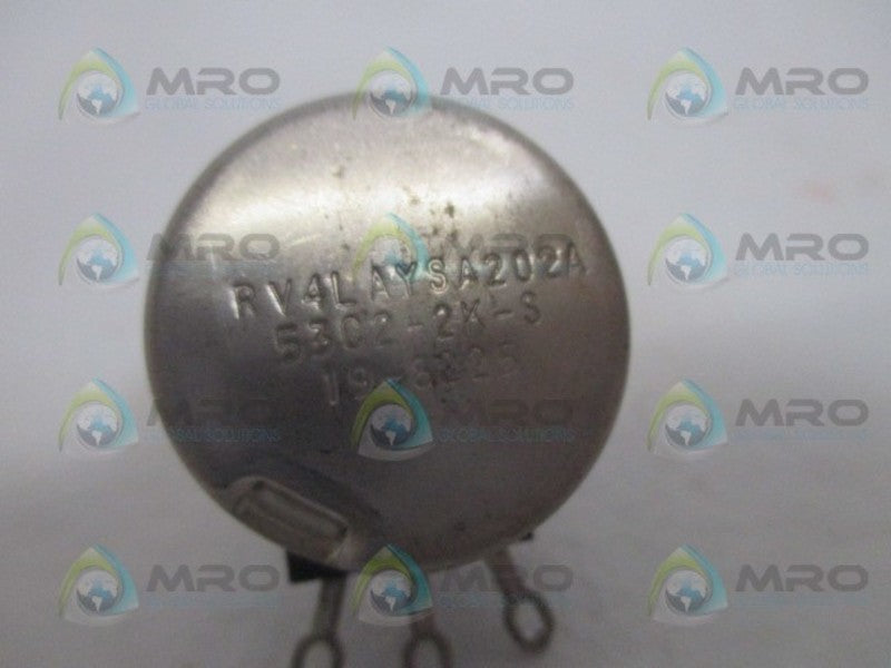 CLAROSTAT RV4LAYSA202A POTENTIOMETER 2K *NEW IN BOX*