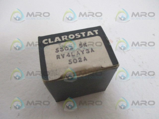 CLAROSTAT RV4LAYSA502A POTENTIOMETER 5K *NEW IN BOX*