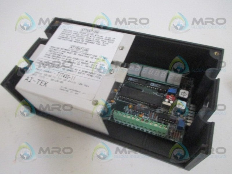 AI-TEK T77430-11 DIGITAL PROCESS TACHOMETER 120VAC *USED*