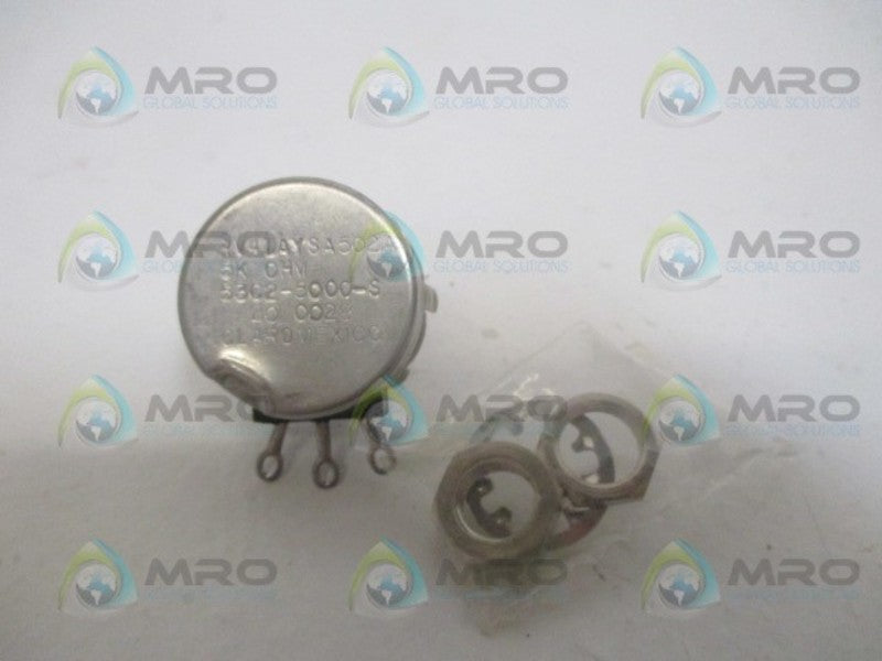 CLAROSTAT RV4LAYSD502A POTENTIOMETER 5K *NEW IN BOX*