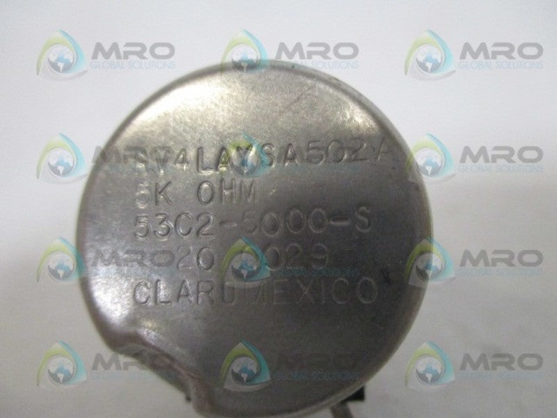 CLAROSTAT RV4LAYSD502A POTENTIOMETER 5K *NEW IN BOX*