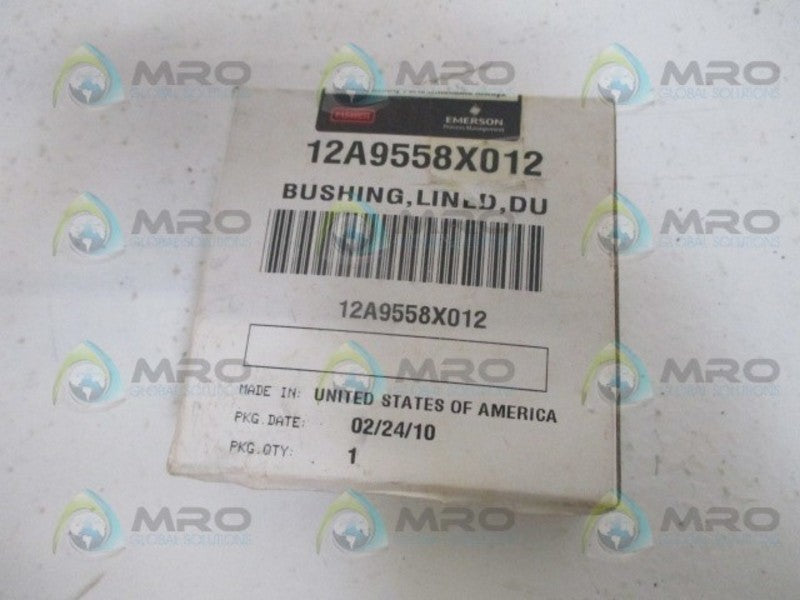 FISHER 12A9558X012 BUSHING *NEW IN BOX*