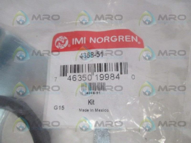 NORGREN 4368-51 KIT *NEW IN FACTORY BAG*