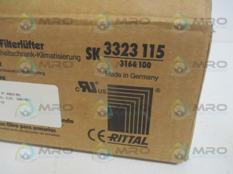 RITTAL SK3323 FAN AND FILTER UNIT 115V *NEW IN BOX*