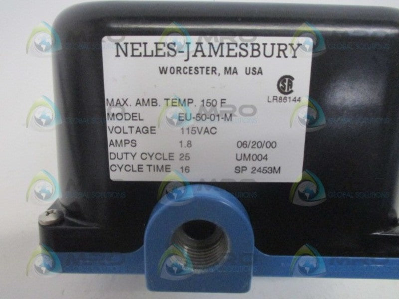 NELES-JAMESBURY EU-50-01-M ACTUATOR 115VAC *NEW NO BOX*