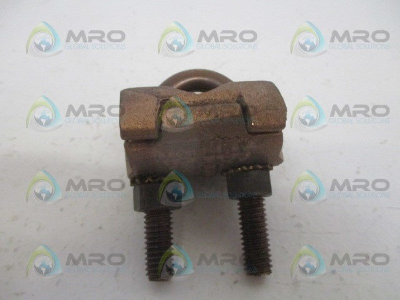 BURNDY GP6429 BRONZE GROUND CLAMP 3/8"-3/4" *NEW NO BOX*