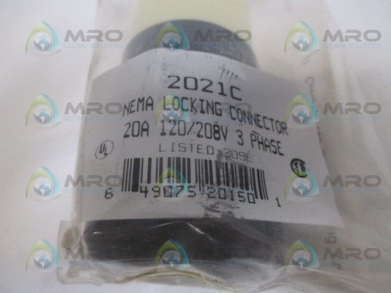 MARINCO 2021C LOCKING CONNECTOR 20A 120/208V NSMP