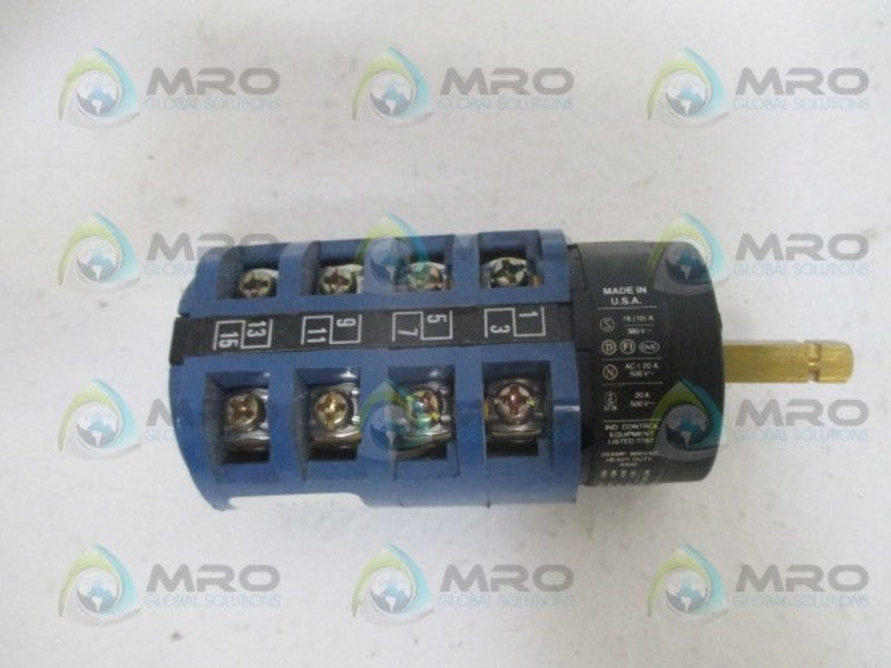 KRAUS + NAIMER C17 ROTARY SWITCH C65050 *NEW NO BOX*