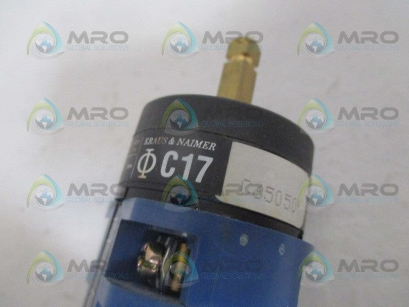 KRAUS + NAIMER C17 ROTARY SWITCH C65050 *NEW NO BOX*