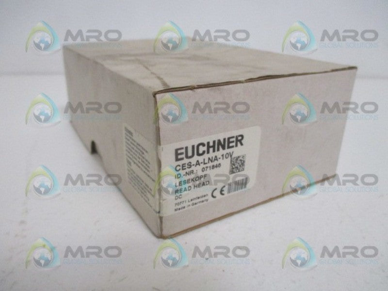 EUCHNER CES-A-LNA-10V READ HEAD SAFETY SWITCH 071846 *NEW IN BOX*