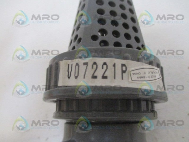COLONIAL NW16DA20 PVC VALVE WITH STRAINER 1/2" *NEW NO BOX*