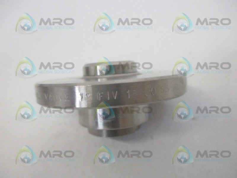 INDUSTRIAL MRO FIV 15-30-SS 1" INSERT CHECK VALVE *NEW NO BOX*