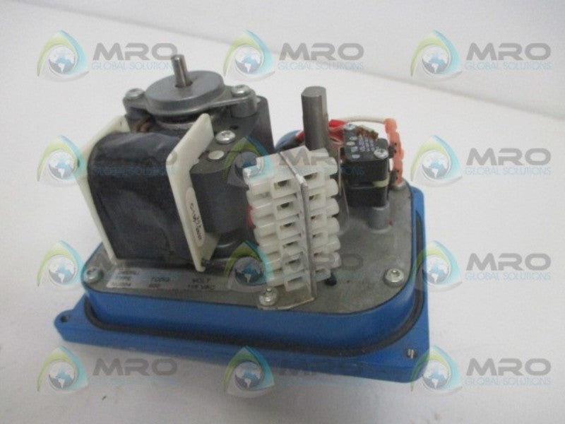 INDUSTRIAL MRO 2453NJ ACTUATOR 600 TORQ 115VAC (AS PICTURED) *USED*