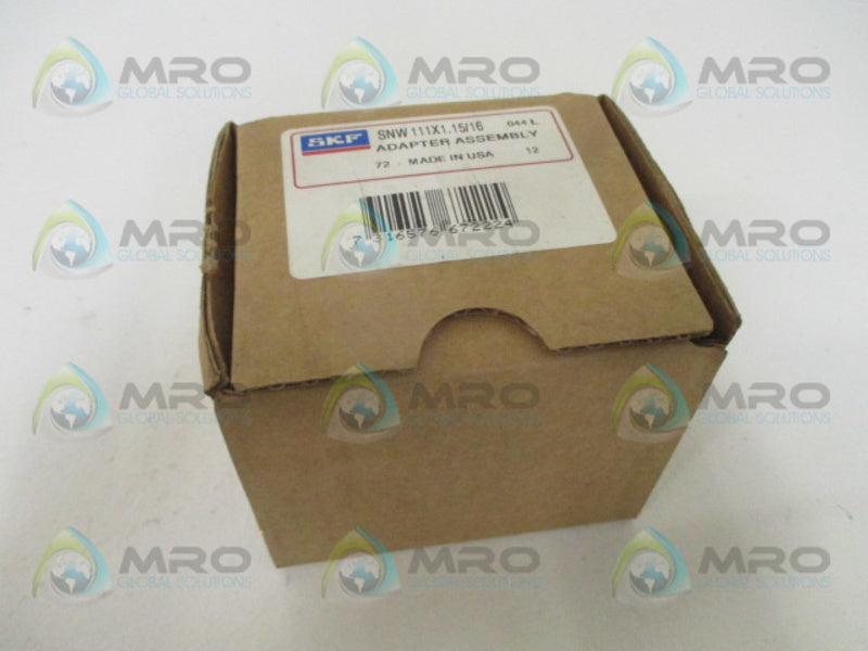 SKF SNW111 BEARING 1.15/16" *NEW IN BOX*
