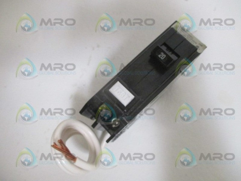 CUTLER HAMMER GFCBB120 CIRCUIT BREAKER 1P 20A 120VAC *NEW IN BOX*
