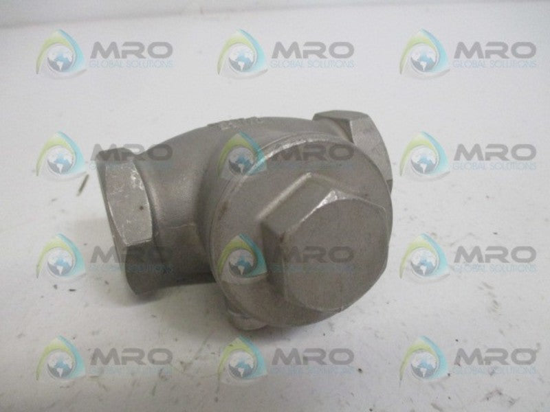 INDUSTRIAL MRO 1.4408 SWING CHECK VALVE 200 WOG *NEW NO BOX*