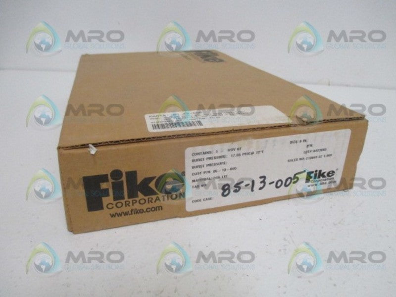 FIKE HOVBT RUPTURE DISC 6" *NEW IN BOX*