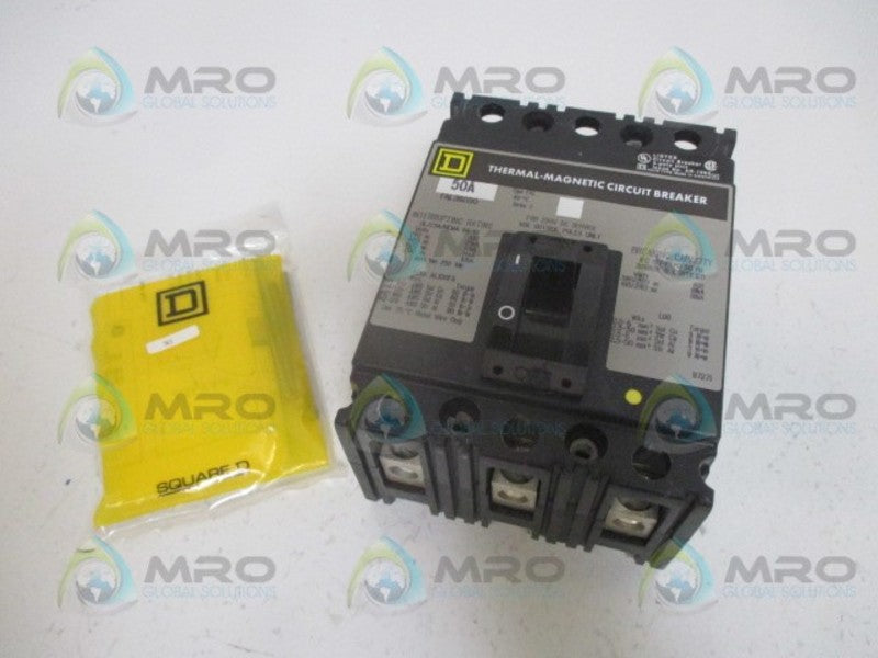 SQUARE D FAL36050 CIRCUIT BREAKER 50A *NEW IN BOX*