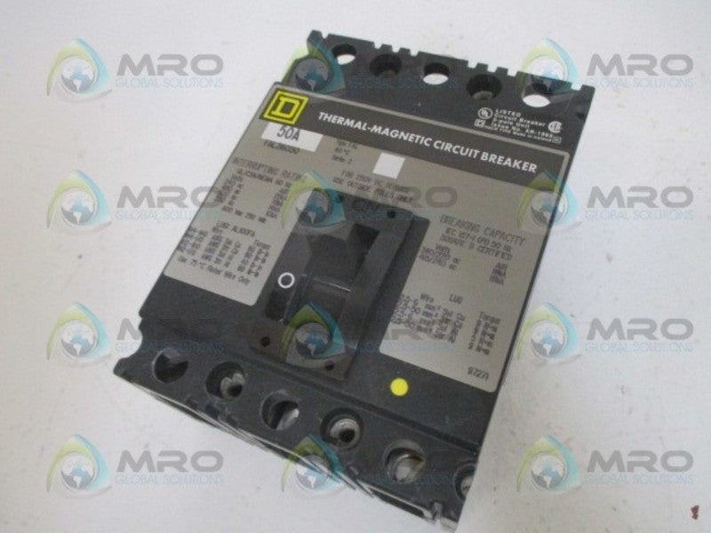 SQUARE D FAL36050 CIRCUIT BREAKER 50A *NEW IN BOX*