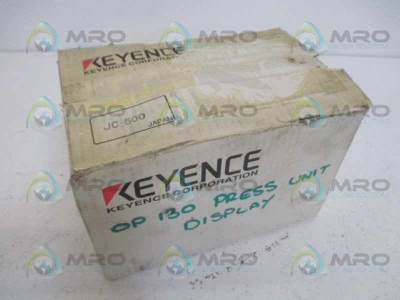 KEYENCE JC-500 DIGITAL LOAD INDICATOR *NEW IN BOX*