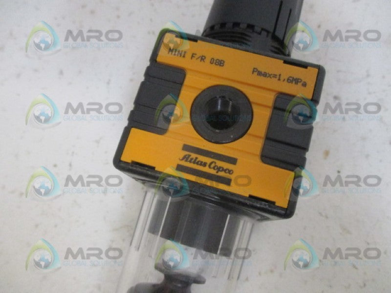 ATLAS COPCO MINI F/R08B-B FILTER REGULATOR 9093003391 *NEW IN BOX*